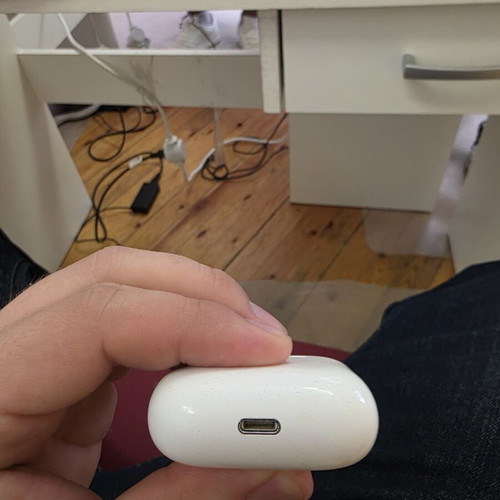 Apple AirPods Pro 1st generation used with charging case