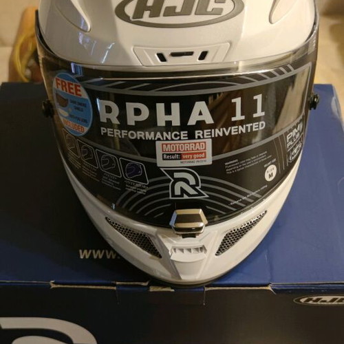 HJC RPHA 11 White Pearl helmet new