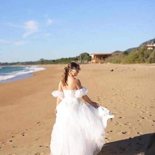 Two wedding dresses like new, one Millanova, size small-medium