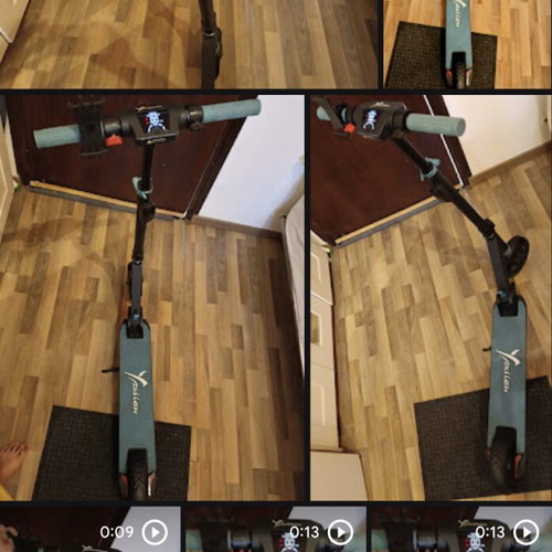 Electric Hybrid Scooter like new with digital display and accessories