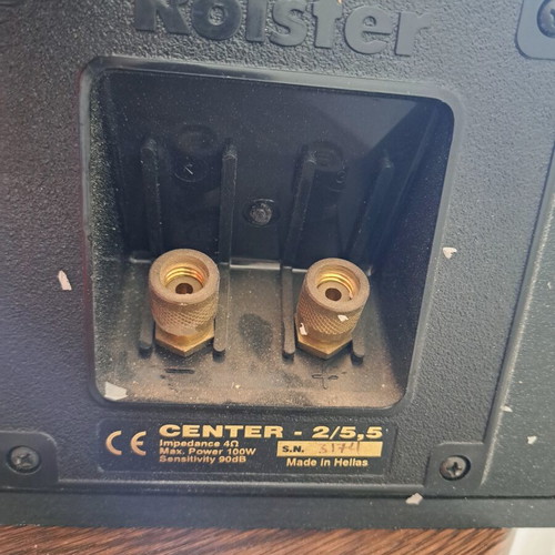 Sony sound system with B&W speakers like new