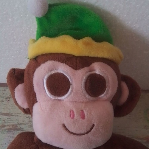 Cadbury's Chocolate Buttons Plush Monkey used