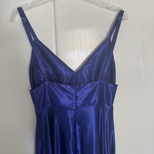 Elegant blue occasion dress, size M