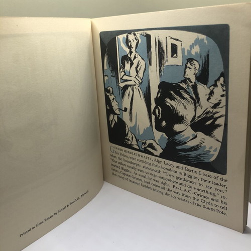 Biggles Breaks the Silence vintage picture book used