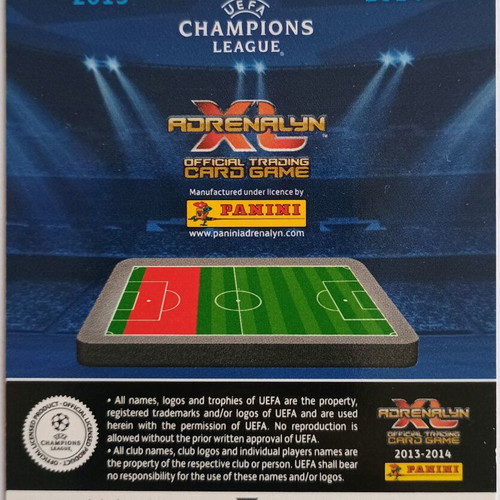 Gaëtan Bong Olympiacos collectible card Panini UEFA Champions League