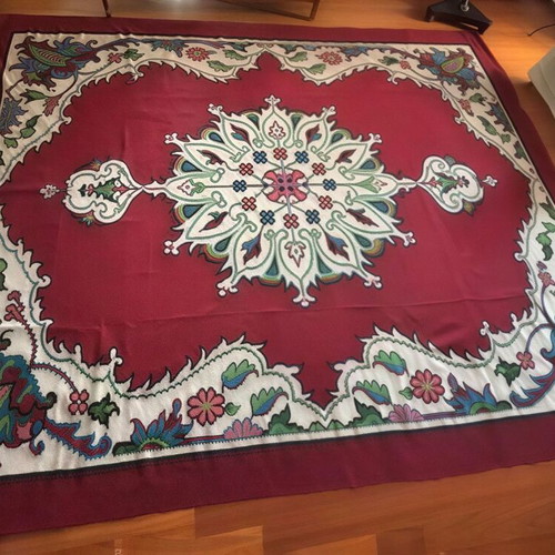 Hrami Handmade Wool Rug Large Size Like New