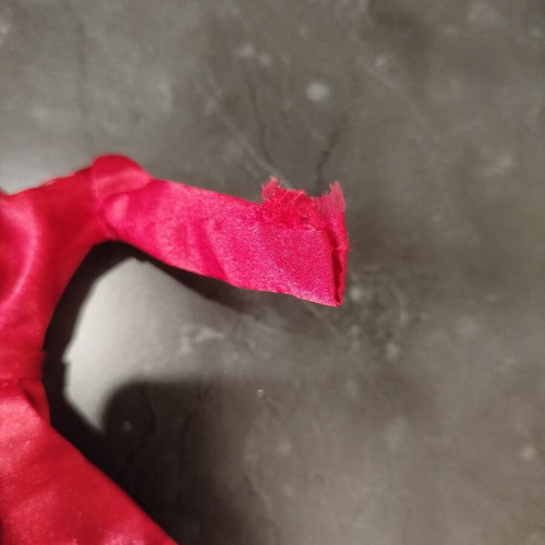 Barbie Hollywood Cast Party dress used, torn on the side