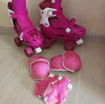 Adjustable roller skates, size 35-38