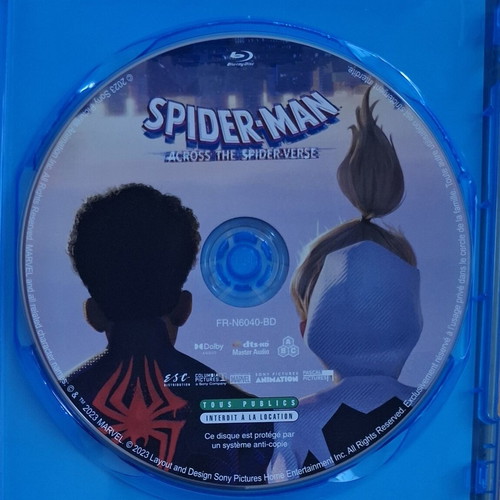 Marvel Spider-Man: Across the Spider-Verse Blu-ray, action fantasy