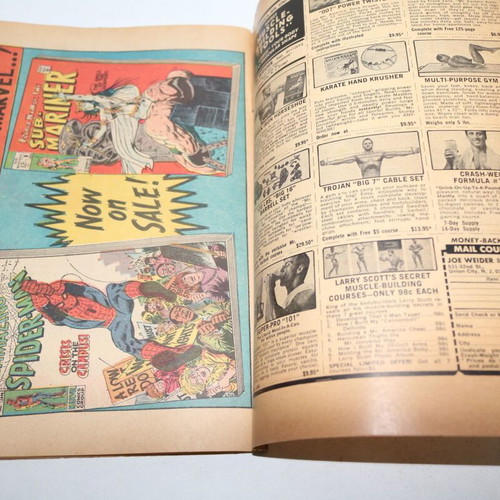 The Invincible Iron Man #9 comic used, classic Hulk battle 1969
