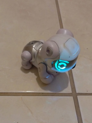 Robot dog like new, walks and makes sounds