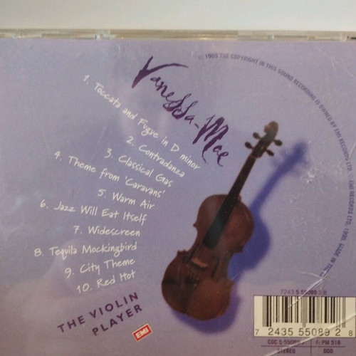 Vanessa Mae The Violin Player CD used, jazz