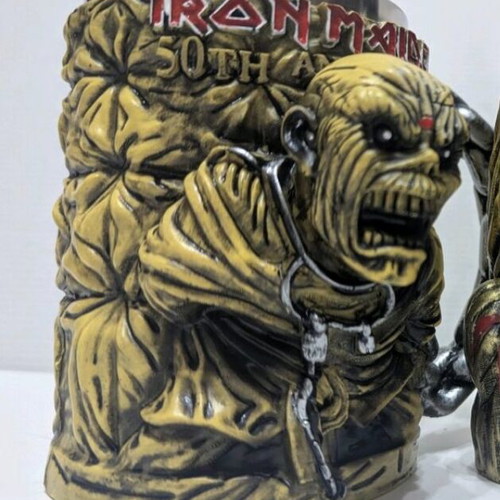 Iron Maiden anniversary mug new for 50 years of metal