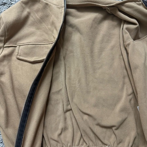 Women's cropped jacket like new, beige