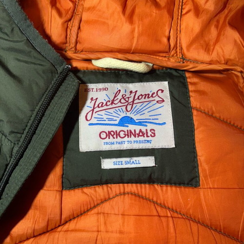 Jack & Jones jacket used, men's size M, green