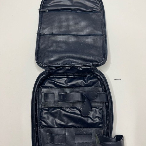 Oscar de la Renta vanity case used with natural wear