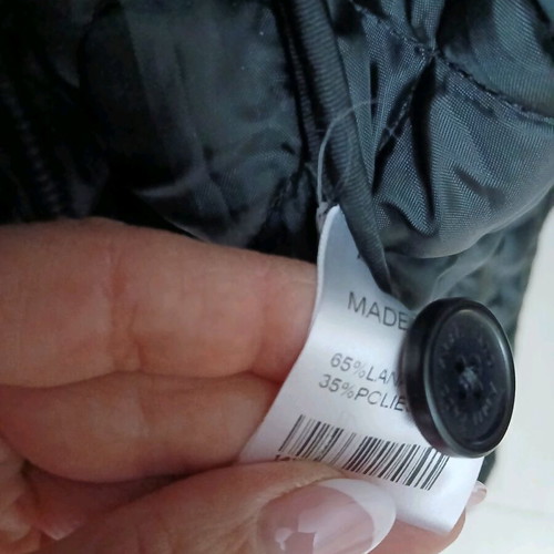 Black wool jacket like new