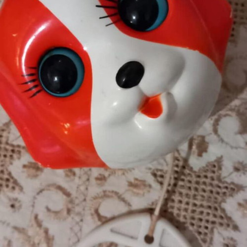 Vintage Sankyo musical toy dog used