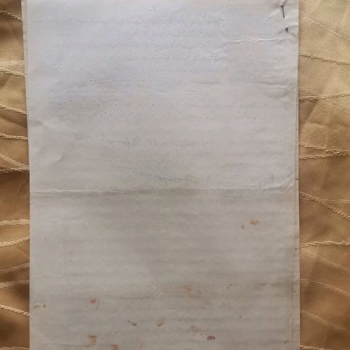 Document of extrajudicial act used from 1943