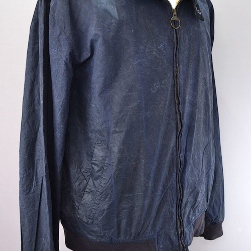 Barbour Lightweight Royston Wax Jacket XXL, blue