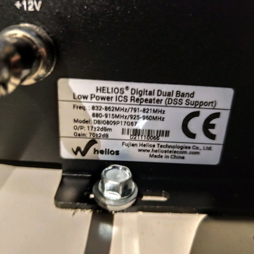 Helios Digital Dual Band ICS Repeater like new professional mobile signal booster system