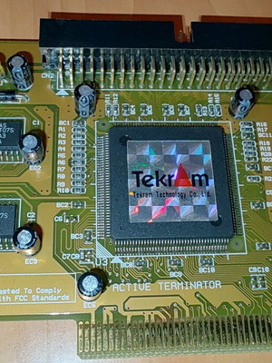Tekram DC-315U SCSI PCI Controller used