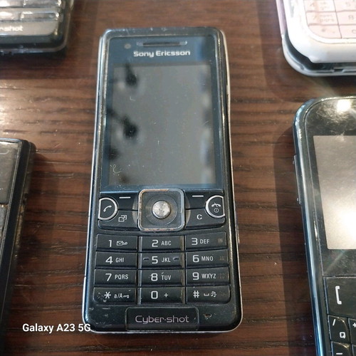 Cell phones used, pack of 5, Sony Ericsson, Nokia, Samsung
