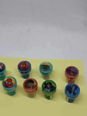 Spinderman Kids Stamps Set of 8 Self-Inking New