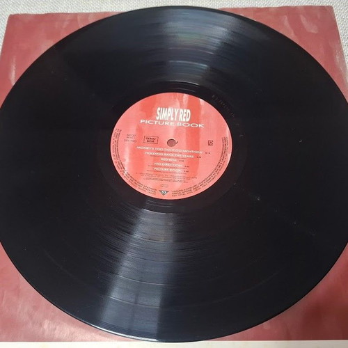 Simply Red Picture Book LP used, rock