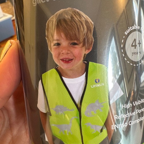 Little Life reflective safety vest new for children 4+ years