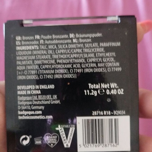 Technic Mega Bronzer-blush palette new