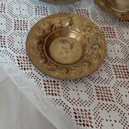 Tea Glasses Set of 6 from Constantinople like new with saucers and spoons