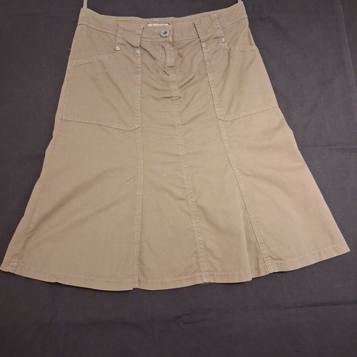 Lynne women's midi skirt A-line with pockets like new, size XS