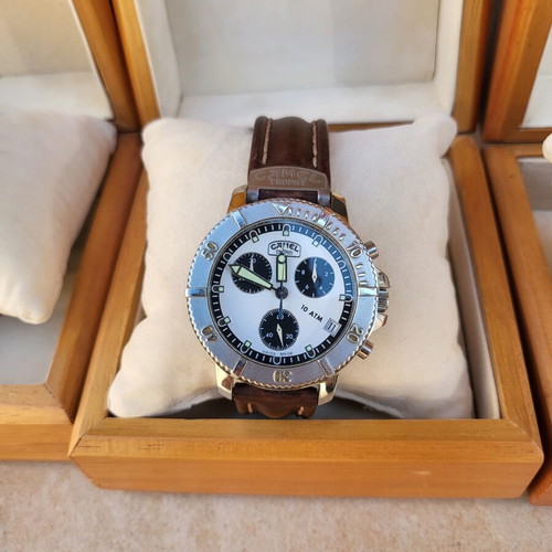 Camel Trophy wristwatch used with leather strap