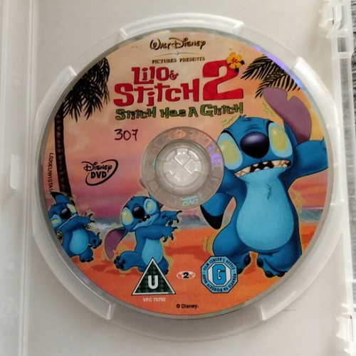 Walt Disney Lilo & Stitch 2 DVD used, dubbed with Greek subtitles