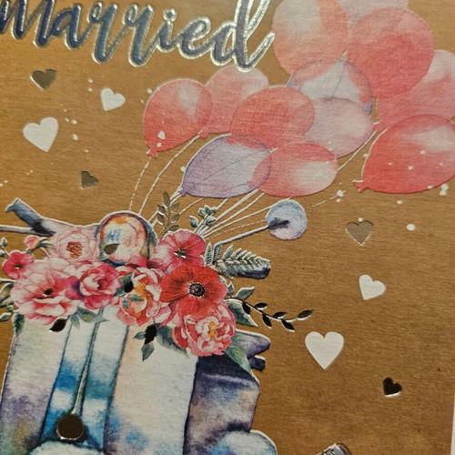 Wedding greeting card new