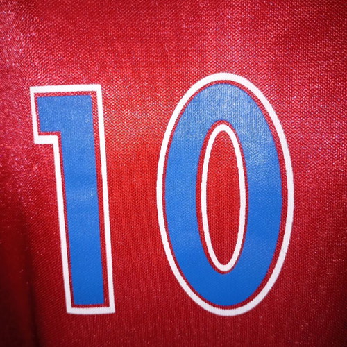 Kenvelo Vintage Football Jersey No 10 XL red like new
