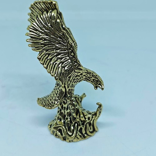 Brass decorative eagle figurine like new