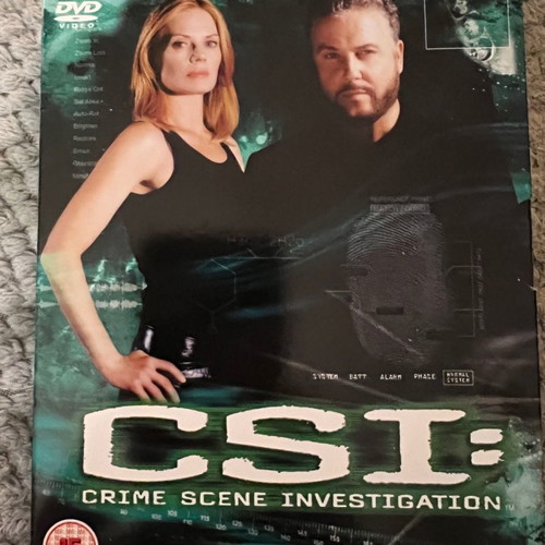 CSI Vegas Season 5 DVD used, episodes 1-12 with English subtitles