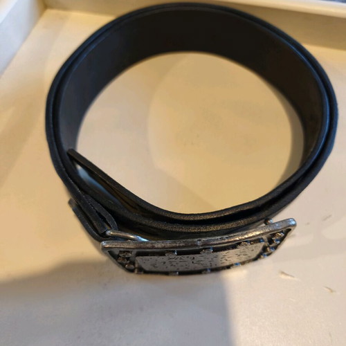 No Fear adjustable unisex belt black like new