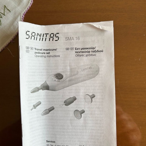 Travel manicure and pedicure set new for hands and feet