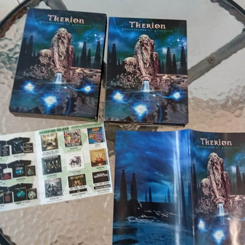 Therion Celebrators Of Becoming 4DVD and 2CD used, metal