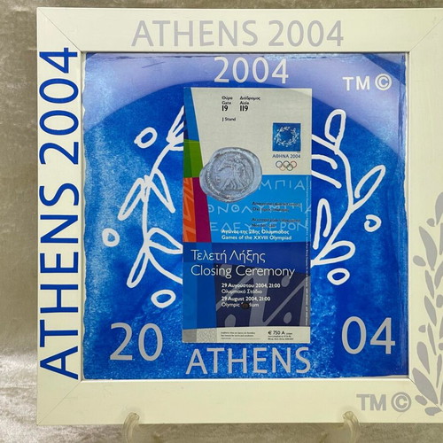 Athens 2004 Olympic Games VIP Closing Ceremony Ticket new