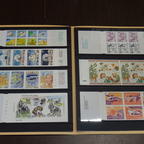 Swedish stamp booklets 1989, PFA Year Book, MNH
