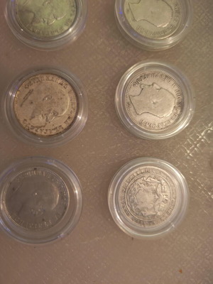 Bulgarian silver coins like new