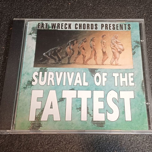 Survival Of The Fattest CD used, punk compilation