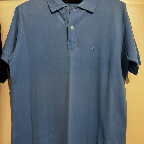 Benetton Tshirt used, blue, size XL