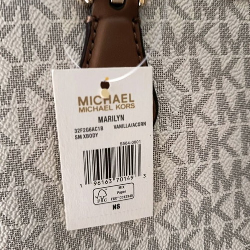 Michael Kors Marilyn Medium bag new, shoulder, beige