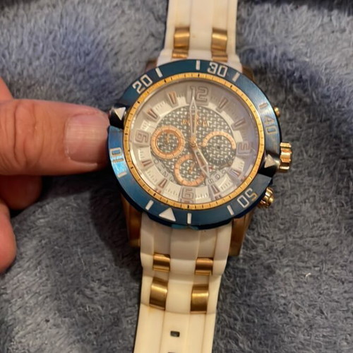 Invicta watch genuine chronograph used, large size without box
