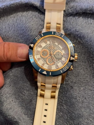 Invicta watch genuine chronograph used, large size without box